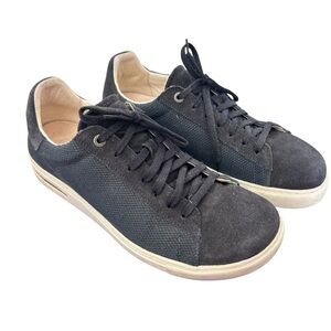 Birkenstock Bend Low Decon Sneakers Midnight Blue 43 US Men 10 Suede Canvas